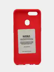 Красный силиконовый чехол для OPPO A5, Oppo A3s бампер Hana Molan Cano для смартфона