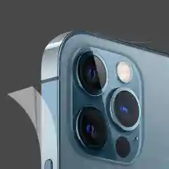 Белый боковая гидрогелевая плёнка защитная ультра-тонкая для iPhone 12/12 Рro, 12 Mini, 12 Pro max, 13