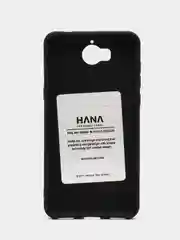 Красный силиконовый чехол для Huawei Y6 2017 бампер Hana Molan Cano для смартфона