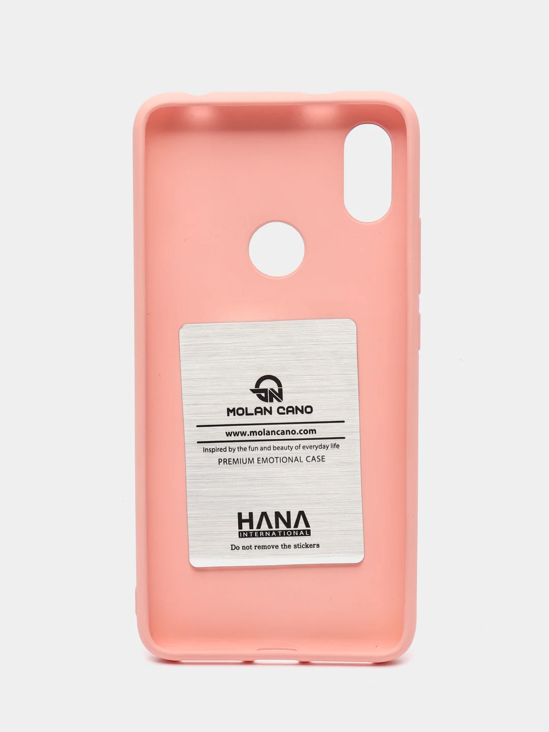 Розовый силиконовый чехол для Xiaomi Redmi S2 бампер Hana Molan Cano для смартфона