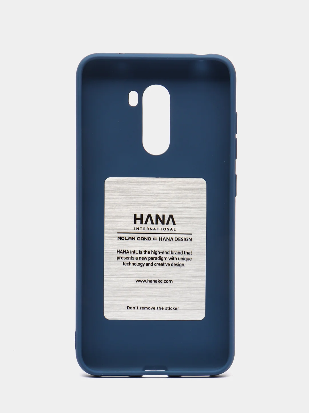 Синий силиконовый чехол для Xiaomi Pocophone F1 бампер Hana Molan Cano для смартфона