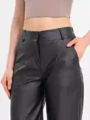 Черный брюки палаццо женские