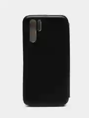 Черный чехол книжка с карточкой для Huawei P30 pro