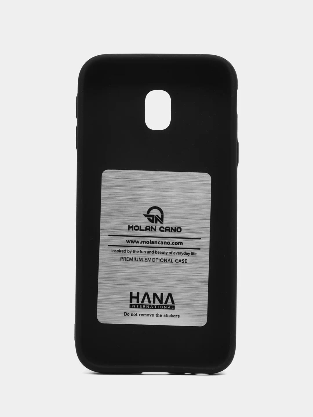 Черный силиконовый чехол для Samsung J3 2017, J330 бампер Hana Molan Cano для смартфона