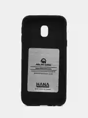 Черный силиконовый чехол для Samsung J3 2017, J330 бампер Hana Molan Cano для смартфона