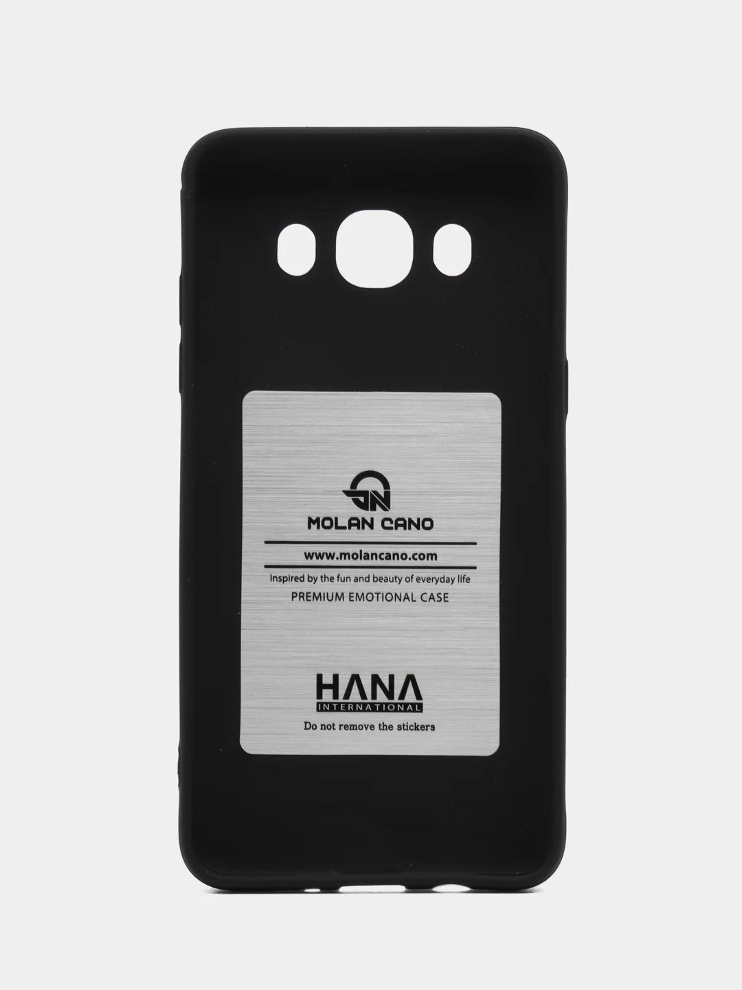 Черный силиконовый чехол для Samsung Galaxy J5 2016, SM-J510 бампер Hana Molan Cano для смартфона