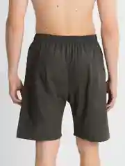 Зелёный хаки trendd / Шорты базовые Unisex с карманами и эластичной талией