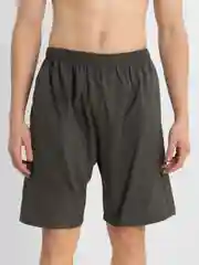 Зелёный хаки trendd / Шорты базовые Unisex с карманами и эластичной талией