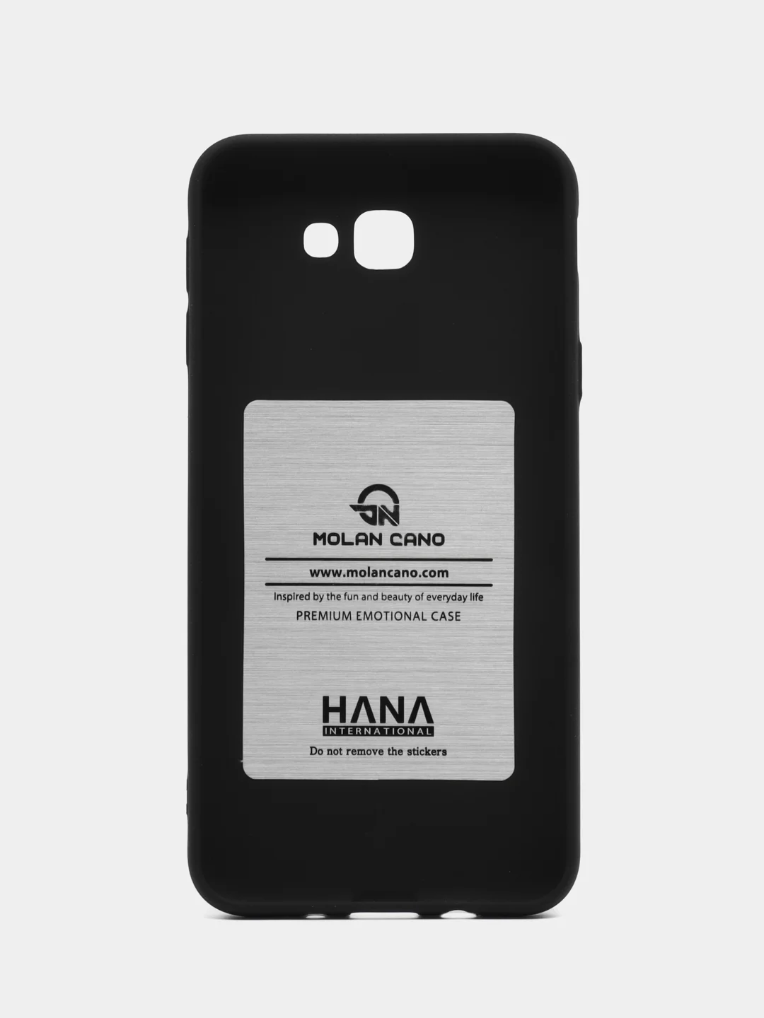 Черный силиконовый чехол для Samsung Galaxy J5 Prime бампер Hana Molan Cano для смартфона