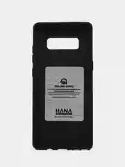 Черный силиконовый чехол для Samsung Galaxy Note 8, N950 бампер Hana Molan Cano для смартфона