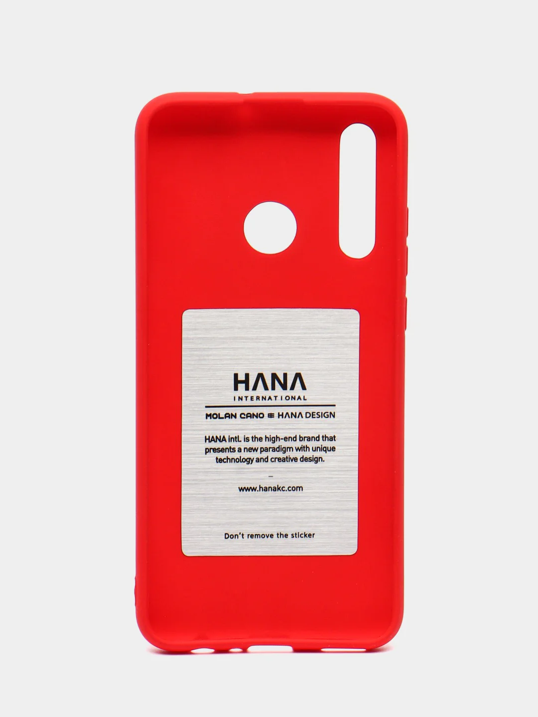 Красный силиконовый чехол для Huawei P Smart 2019, Y6 Prime 2019 бампер Hana Molan Cano смартфона