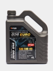 Масло моторное полностью синтетическое ZENQ ONE EURO 5W-40, 4л