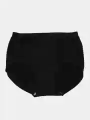 Черный трусы бесшовные, с высокой посадкой, one size 52-60, больших размеров