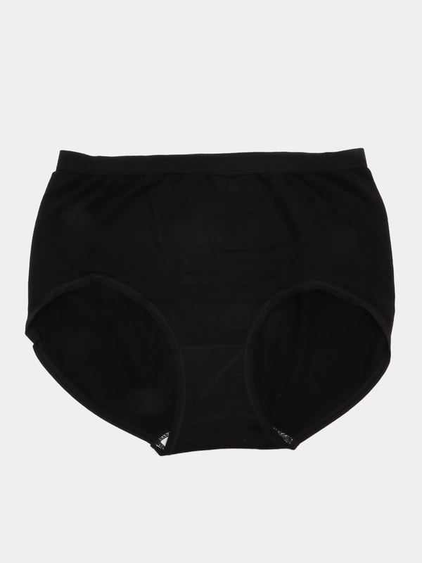 Трусы бесшовные, с высокой посадкой, one size 52-60, больших размеров