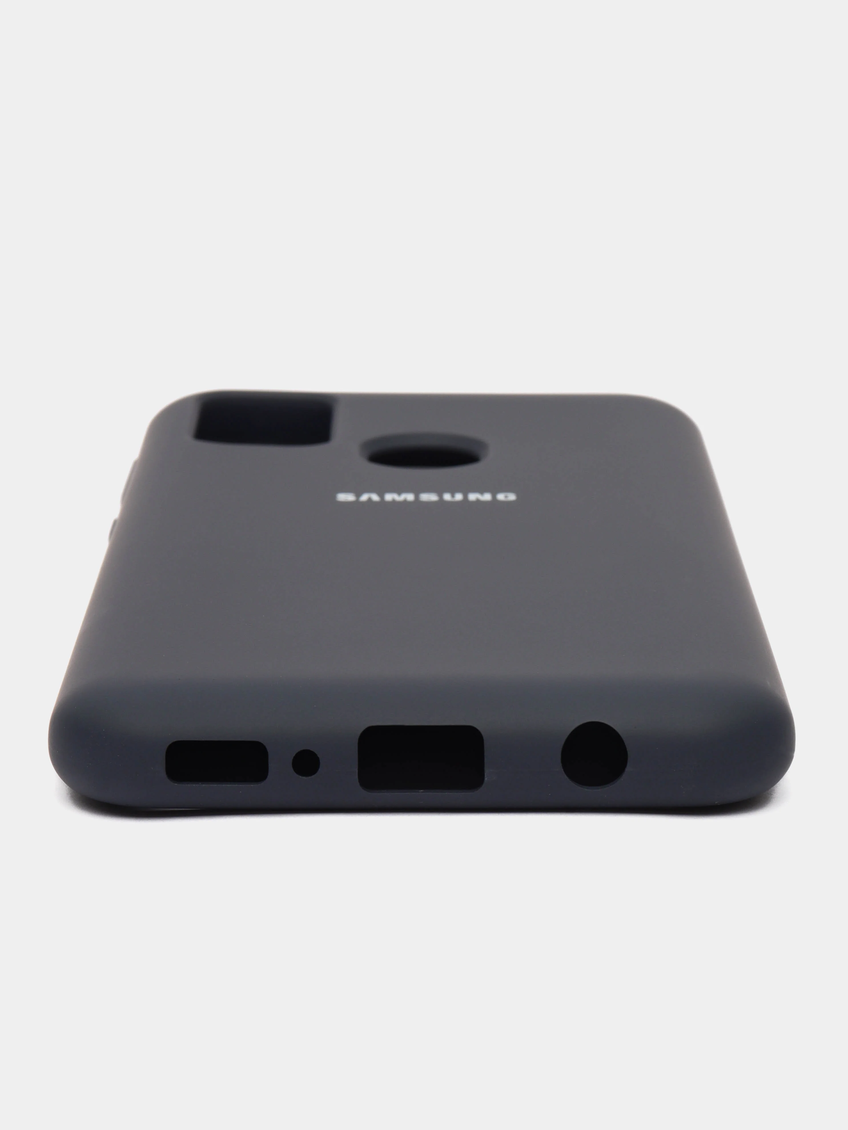 Синий меланж чехол Soft-touch для Samsung M30S / M21