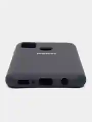 Синий меланж чехол Soft-touch для Samsung M30S / M21
