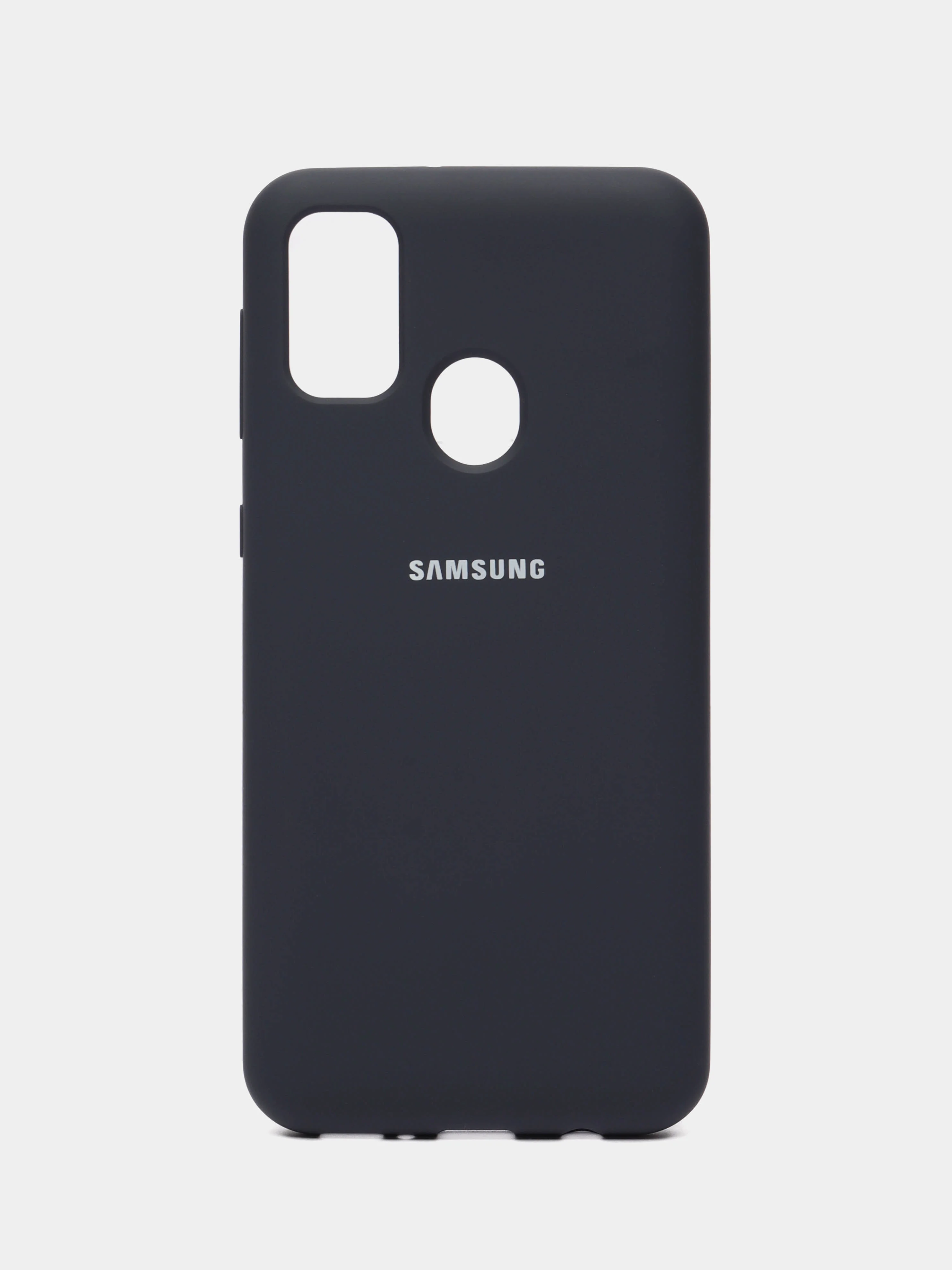 Синий меланж чехол Soft-touch для Samsung M30S / M21