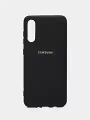 Черный чехол Soft-touch Samsung A70s