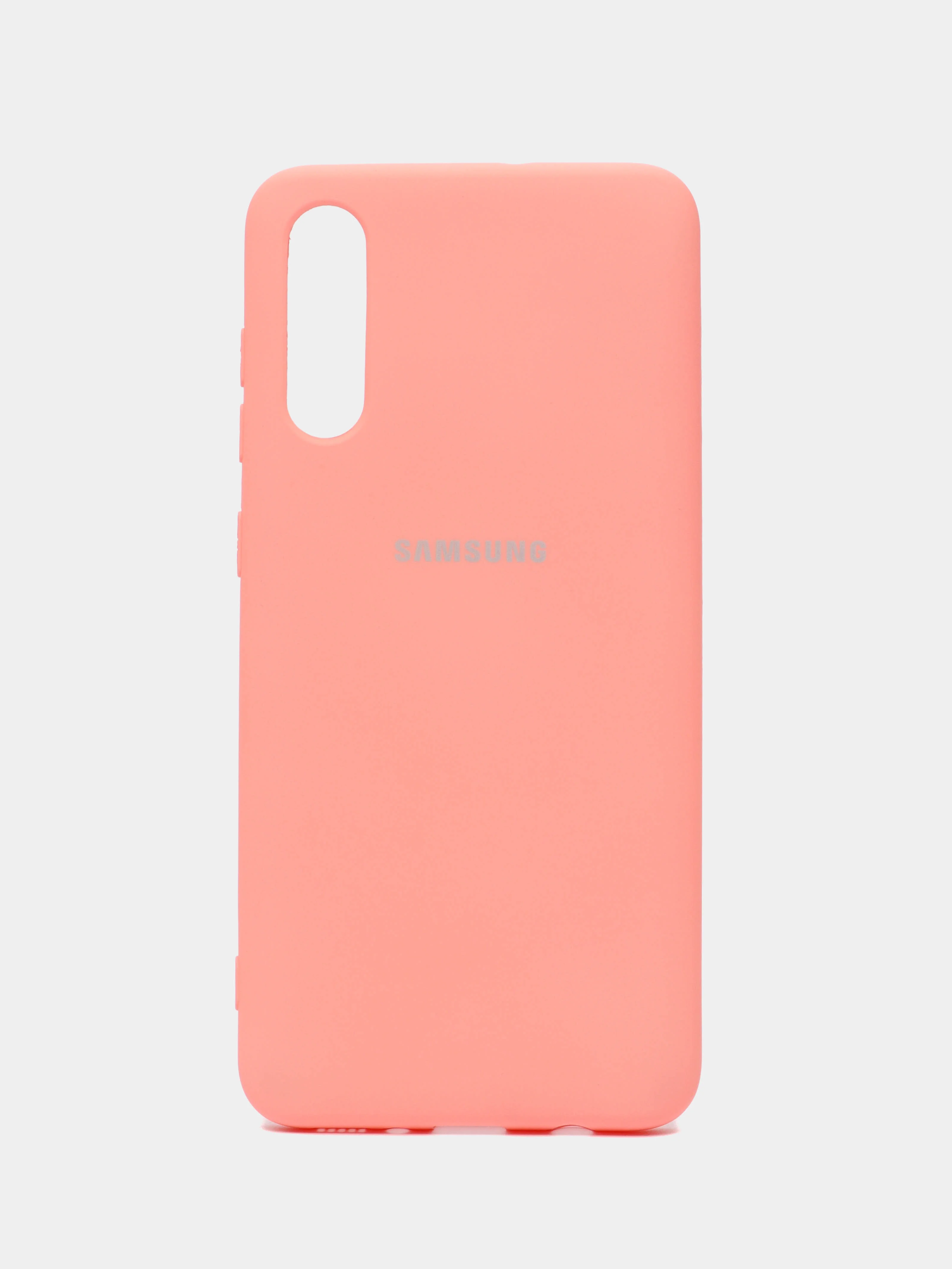 Розовый чехол Soft-touch Samsung A70s