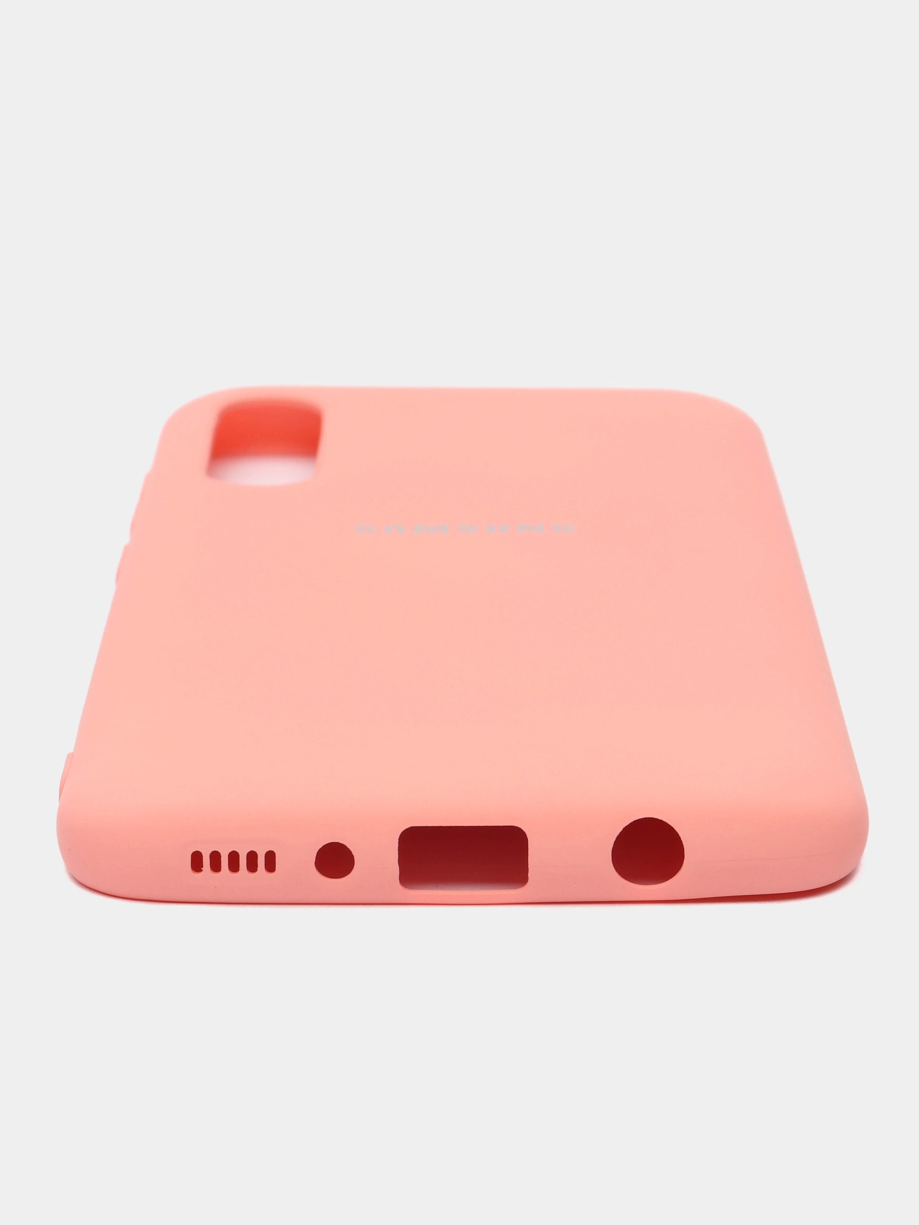 Розовый чехол Soft-touch Samsung A70s