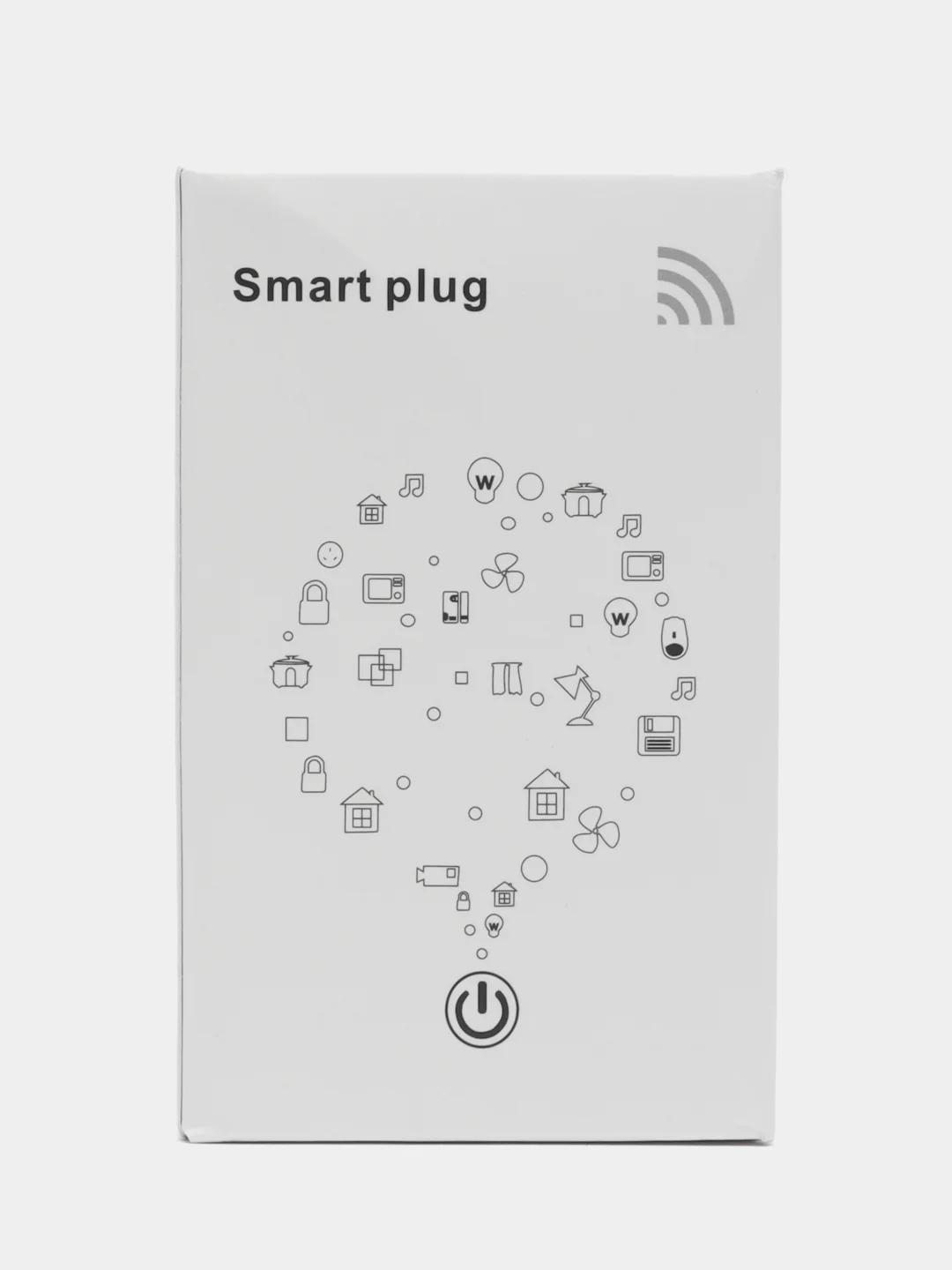 Черный умная беспроводная WiFi розетка 20А Black