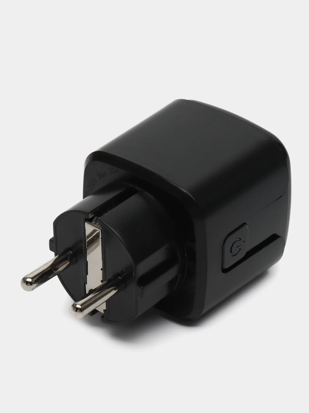 Черный умная беспроводная WiFi розетка 20А Black