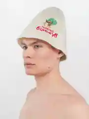 Шапка для бани / Шапка для бани и сауны, разные виды