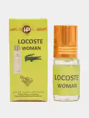 Масляные духи по мотивам LOCOSTЕ WOMAN (Лакостe вумэн), роликовый флакон, 3 мл, без спирта