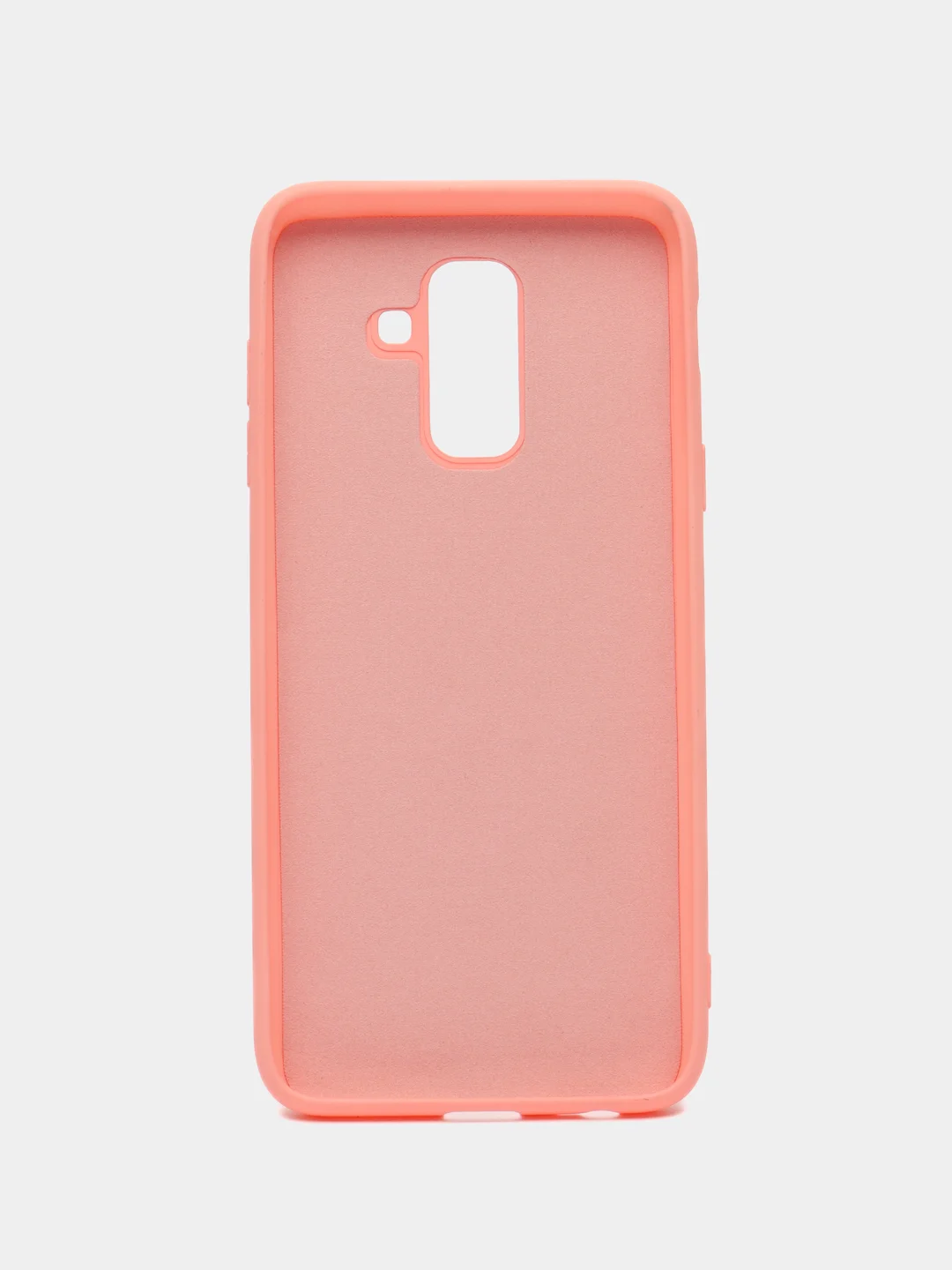 Розовый чехол Soft-touch для Samsung A6 Plus