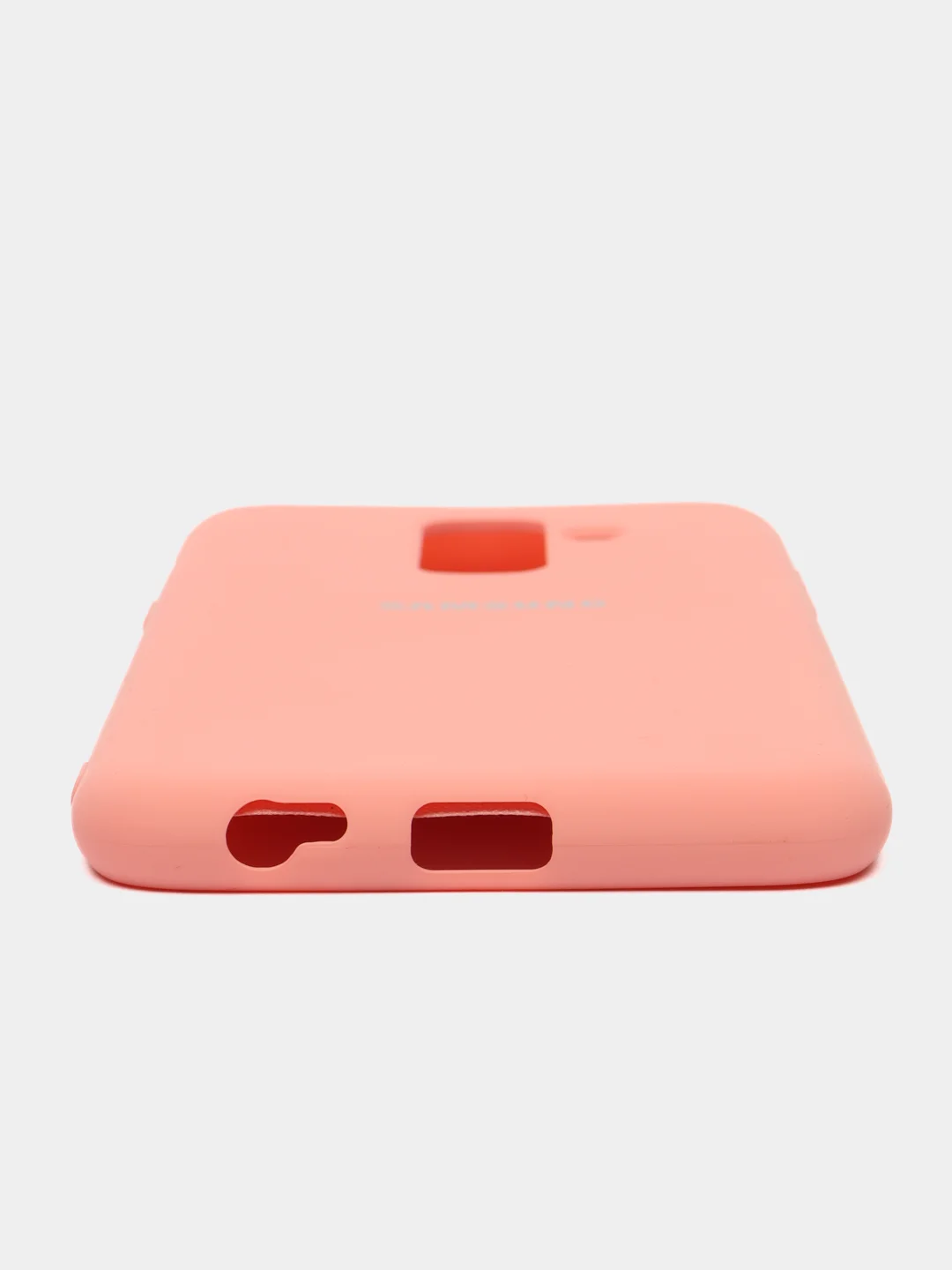 Розовый чехол Soft-touch для Samsung A6 Plus