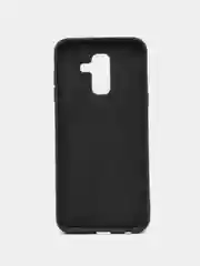 Черный чехол Soft-touch для Samsung A6 Plus