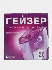 Зеленый фильтр-кувшин для воды Гейзер Мини 2,5л
