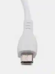 Белый кабель Borofone для зарядки телефона, Micro USB