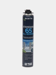 Пена монтажная BOSTIK Standard All Seasons 65л всесезонная профи 750мл