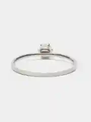 Серебряный женское кольцо