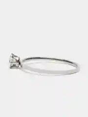 Серебряный женское кольцо
