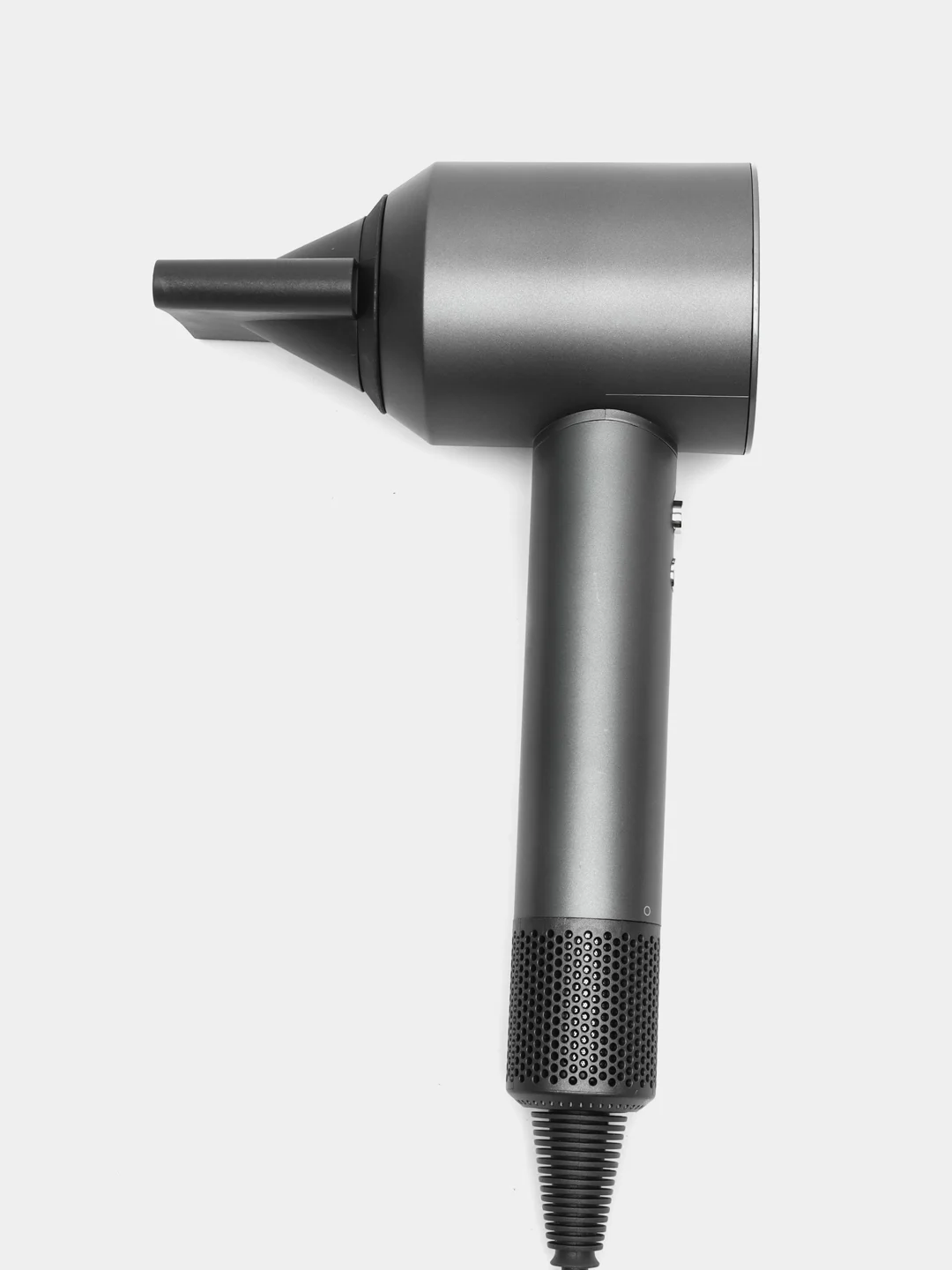 Серебряный фен для волос Super Hair Dryer, стайлер для укладки и сушки волос, 5 насадок
