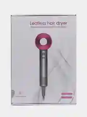 Серебряный фен для волос Super Hair Dryer, стайлер для укладки и сушки волос, 5 насадок