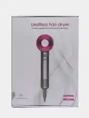 Фиолетовый фен для волос Super Hair Dryer, стайлер для укладки и сушки волос, 5 насадок
