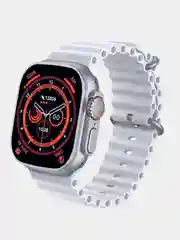 Серебряный умные смарт-фитнес часы Smart Watch X9 Ultra 2, X9 Call, X8 Ultra с доп. ремешком