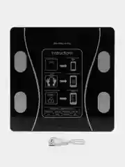 Напольные весы / Умные электронные весы с функцией Bluetooth с USB-зарядкой