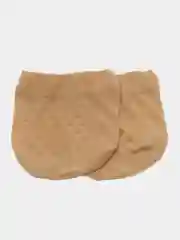 Бежевый следки капроновые полуследки