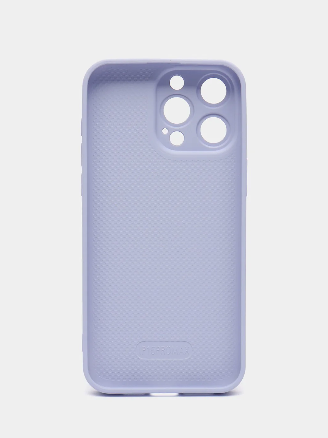 Лавандовый чехол для iPhone 15, 15 Pro, 15 Pro Max, со стеклянной панелью и защитой камеры