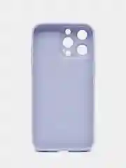 Лавандовый чехол для iPhone 15, 15 Pro, 15 Pro Max, со стеклянной панелью и защитой камеры