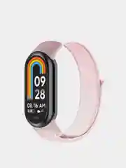 Конфетный ремешок нейлоновый на липучке для Xiaomi Mi Band 8 / Mi Band 9