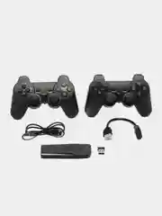 Черный игровая приставка Game Stick Lite, 64 / 32 Гб, со встроенными играми
