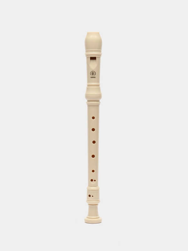 Блокфлейта сопрано, немецкая система, цвет белый. YAMAHA YRS-23