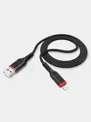 Синий кабель для iphone Lightning - USB для быстрой зарядки hoco X59