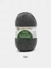 Светло-синий пряжа Пехорка Носочная 50% шерсть, 50% акрил 100г, 200м