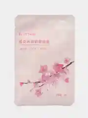 Розовый увлажняющая тканевая маска для лица BLUETHIN с экстрактом вишни